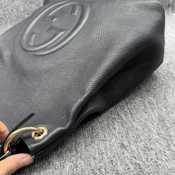 Gucci GG Soho Leather Tote Bag 599-011125 - Picture 5 of 14